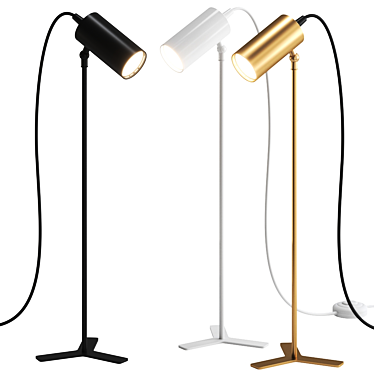Bright Special Lighting S Vectis Table Lamp 3D model image 1 