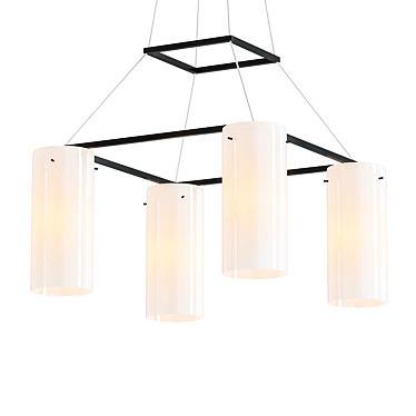 Italian Luxury Suspension Chandelier 3D model image 1 