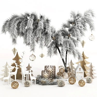  Festive Delights Decor Set 3D model image 1 