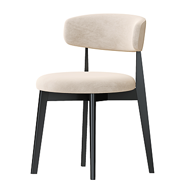 Elegant Calligaris Talks Chair 3D model image 1 