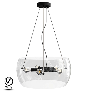 Elegant ARTE Lamp Frescura 3D model image 1 