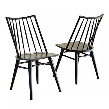 Elegant Paton Dining Chair 3D model image 1 