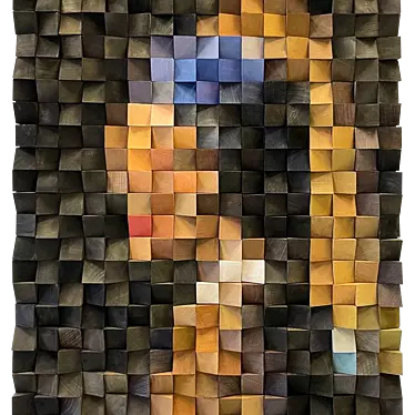 Classic Masterpiece: Vermeer's Girl 3D model image 1 