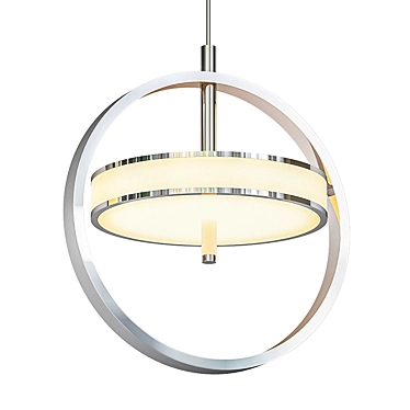 Elegant 6" LED Pendant: Elan Metro 3D model image 1 