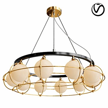 Maytoni Carcass Pendant Light 3D model image 1 