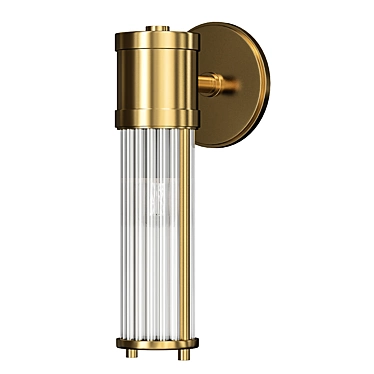 Imperium Collection Claridges Brass Wall Sconce 3D model image 1 