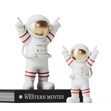 Cosmic Explorer: Astronaut Model 3D model image 1 