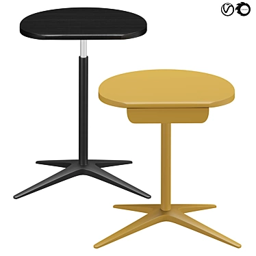 Elegant Sir Vito Tables 3D model image 1 