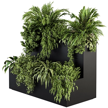 Black Box Garden Set 3D model image 1 