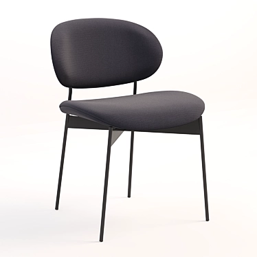 Luz Upholstered Chair 3D model image 1 