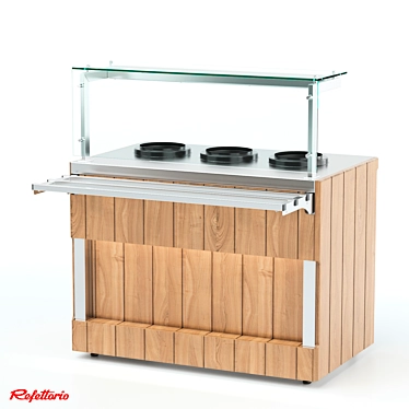 Refettorio 5L Electric Soup Bain-Marie 3D model image 1 