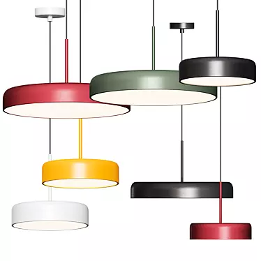 California Dreamin' Pendant Lamp: Bobber by Blu Dot 3D model image 1 