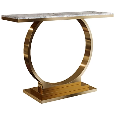 Machu Marble Top Table | Elegant and Stylish Design 3D model image 1 