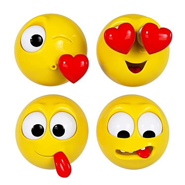 Realistic Emoji Pack | High Quality 3D Models 3D model image 1 