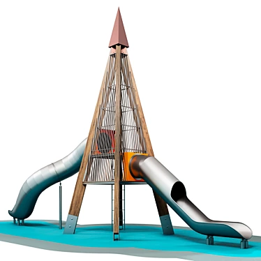 Buglo Mega Tower with Slide (1421) 3D model image 1 