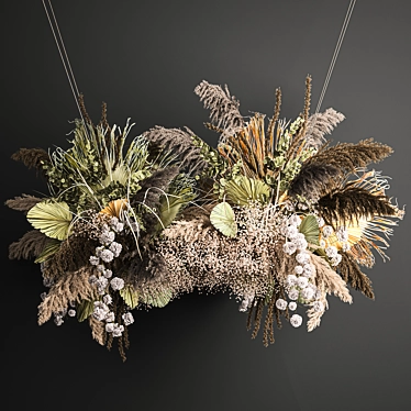 Ethereal Hanging Bouquet 3D model image 1 