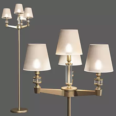 MW-LIGHT Delreu Floor Lamp 3D model image 1 