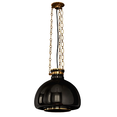 Elegant Solna Pendant Light 3D model image 1 