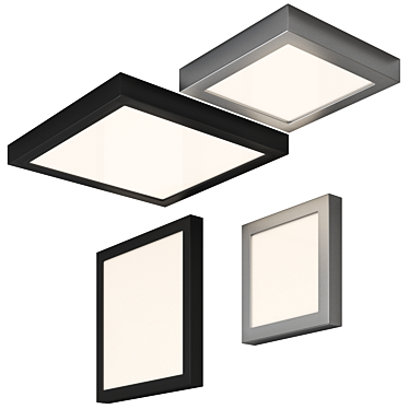 Pix Outdoor Ceiling & Wall Light 3D model image 1 