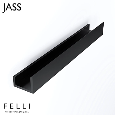 FELLI JASS Dynamic Stone Shelf 3D model image 1 