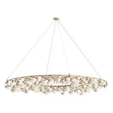 Elegant Patagon Suspension Lamp 3D model image 1 