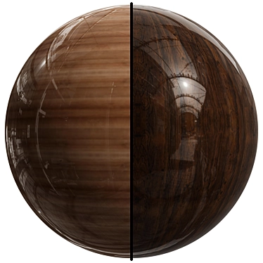 Sleek Woodgrain | 4K Texture | Seamless 3D model image 1 