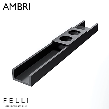 FELLI AMBRI "OM" Designer Shelf 3D model image 1 
