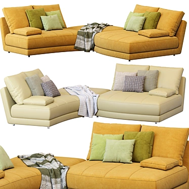 Modern Evans Sofa by Ditreitalia 3D model image 1 