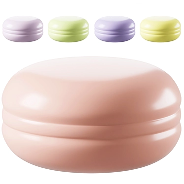 Infantile Comfort: Macaron Baby Seat 3D model image 1 