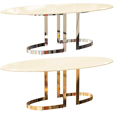  DV Home Collection Prince Tavolo Dining Table 3D model image 1 