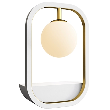 Elegant Avola Sconce: Modern Lighting 3D model image 1 