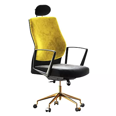 Ergonomic Office Chair: Ichiko 3D model image 1 
