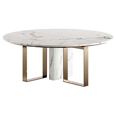 Fendi Prisme Lite 2022.1 Marble Table 3D model image 1 