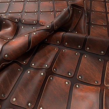 Ultimate Leather Armor Material | 4K Procedural 3D model image 1 