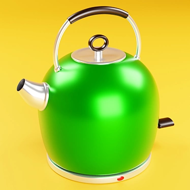 Stylish and Elegant Kettle 3D model image 1 