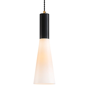 Stilnovo-inspired Pendant Lamp 3D model image 1 