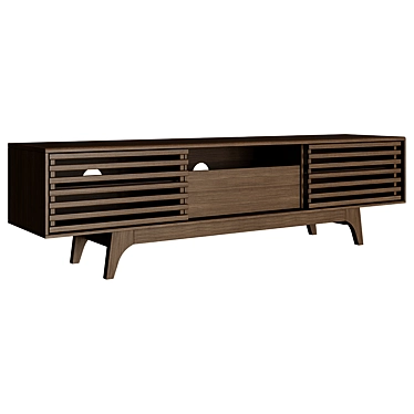 Mercury Row Curbstone Bedside Table 3D model image 1 