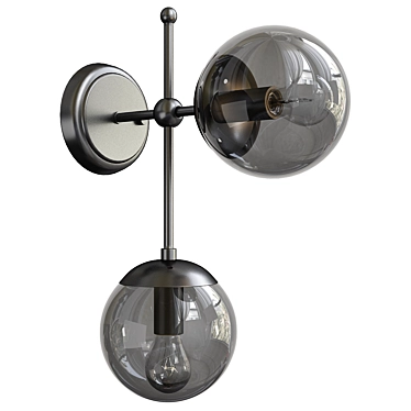 Vele Luce Modena - Elegant Millimeter Precision Wall Lamp 3D model image 1 