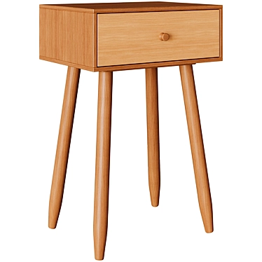 Zipcode Design Raelyn Bedside Table 3D model image 1 