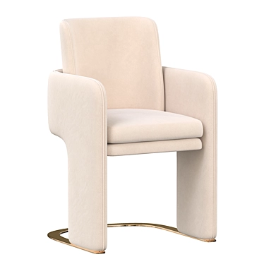 Modern ODISSEIA Chair: Sleek & Stylish 3D model image 1 
