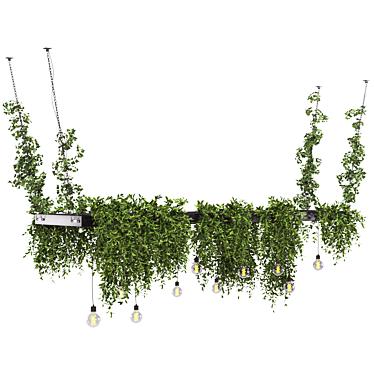 Modern Hanging Plant Stand 3D model image 1 