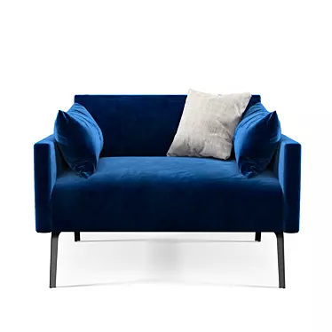 Couch Prussian Blue