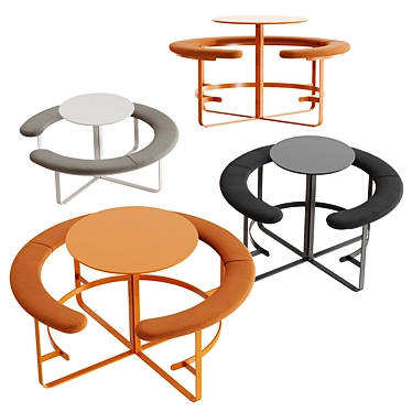Corona7 Picnic: Ultimate Outdoor Seating 3D model image 1 