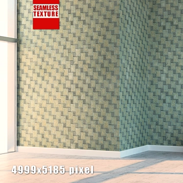 Seamless High Detail Texture Tile 3D model image 1 