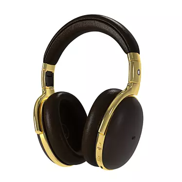 Montblanc MB 01 Wireless Headphones: Studio-Quality Sound on the Go 3D model image 1 