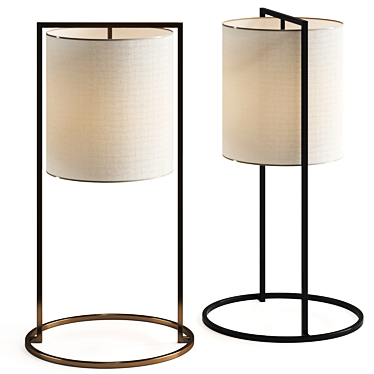 Kevin Reilly Collection Table Lamp 3D model image 1 
