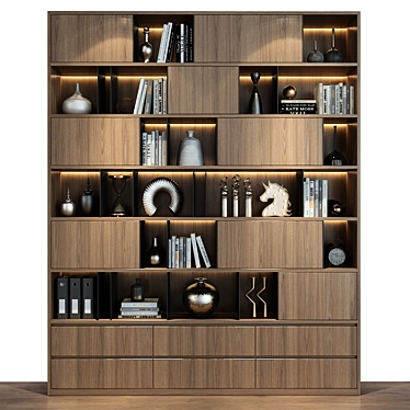 Modern Cabinet Furniture | Adjustable Wardrobe 3D model image 1 