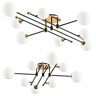 Danhild: Elegant Design Lamps 3D model image 1 