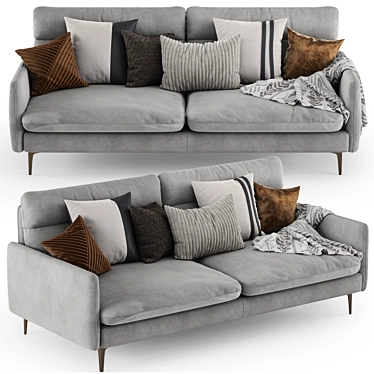 Monte-Carlo Duvivier Canapes Sofa 3D model image 1 