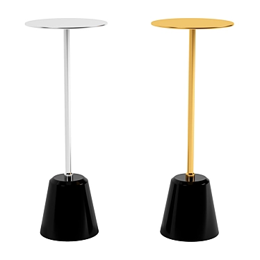 Sleek Pretor End Table: Modern, Minimalist Design 3D model image 1 